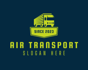 Truck Freight Delivery logo design