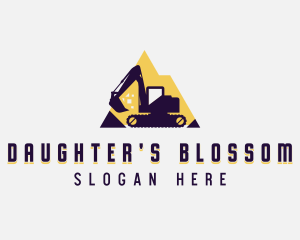 Industrial Mountain Excavator Logo