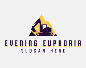 Industrial Mountain Excavator Logo