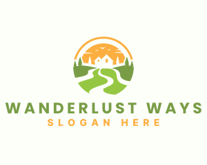 Landscaping Lawn Maintenance logo design