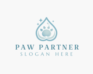 Paw Pet Groomer logo design