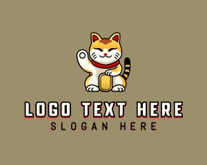 Letter Cat Calico logo