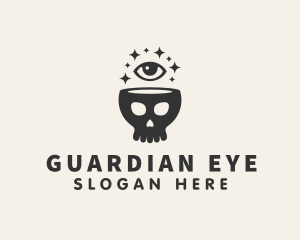 Mystic Skull Eye logo design