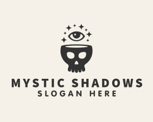 Mystic Skull Eye logo design