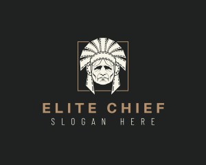 Tribal Chieftain Cinema logo design