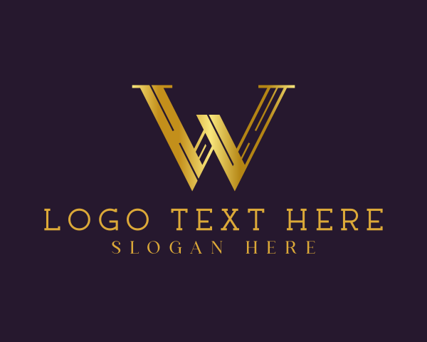 Business Company Letter W logo