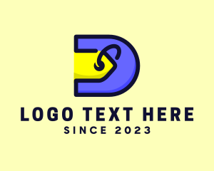 Price Tag Letter D logo