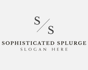 Sophisticated Clean Sign logo design