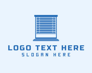 Blue Window Blinds logo