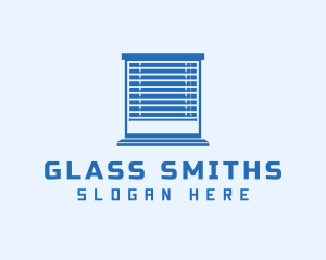 Blue Window Blinds logo