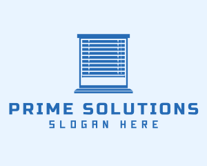 Blue Window Blinds logo