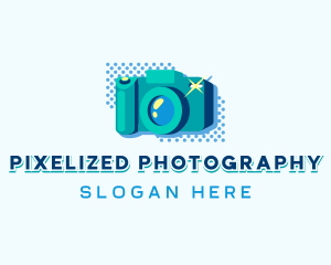 Retro Camera Photography logo design