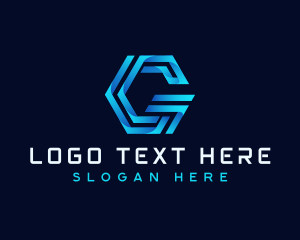 Digital Technology Letter G logo
