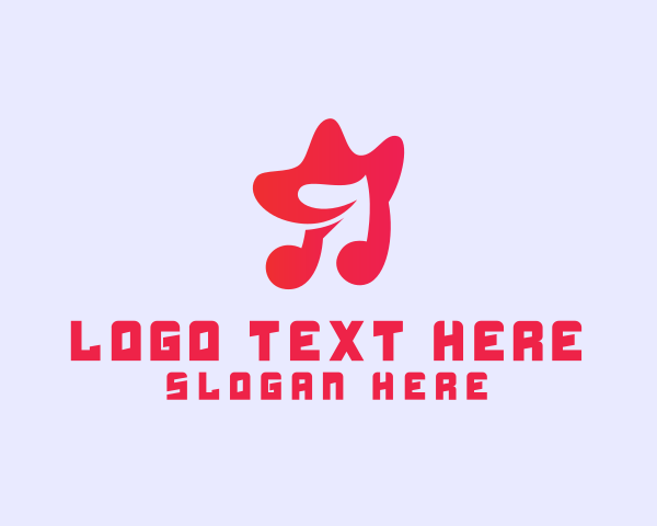 Music Label logo example 3