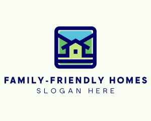 Eco Friendly Housing Residence logo design