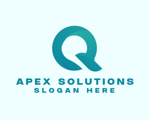 Application Letter Q logo design