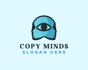 Eyes Human Mind logo design