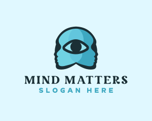 Eyes Human Mind logo design