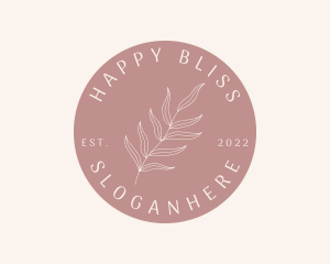 Beauty Leaves Wellness logo design