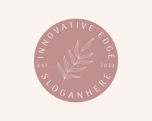 Beauty Leaves Wellness logo design