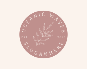 Beauty Leaves Wellness logo design