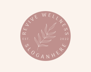 Beauty Leaves Wellness logo design