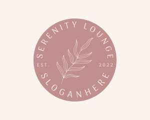 Beauty Leaves Wellness logo design