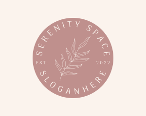 Beauty Leaves Wellness logo design