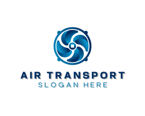 Fan Air Conditioning logo design