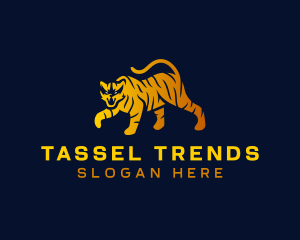 Wild Tiger Animal logo design