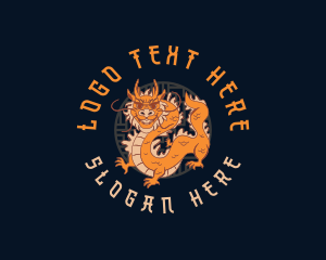 Oriental Mythical Dragon logo