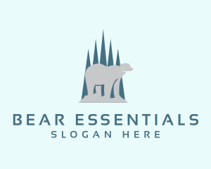 Polar Bear Animal logo design