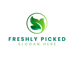 Leaf Natural Landscaping logo design