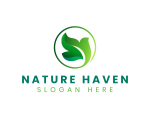 Leaf Natural Landscaping logo design