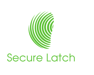 Security Lock Biometric logo design