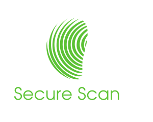 Security Lock Biometric logo design