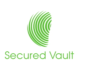 Security Lock Biometric logo design