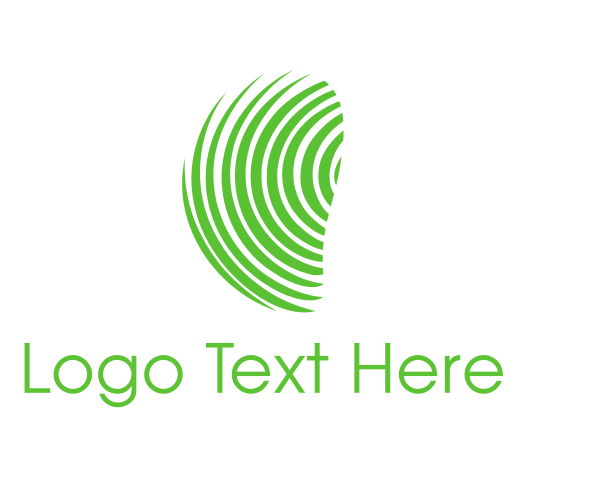 Finger Print logo example 2