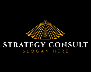 Pyramid Corporate Finance logo design