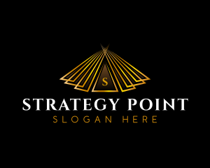 Pyramid Corporate Finance logo design