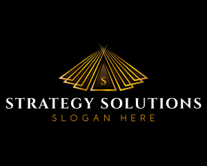 Pyramid Corporate Finance logo design