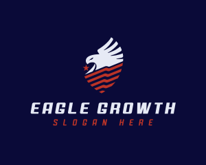 Military Eagle Veteran logo design