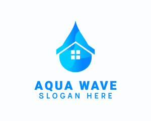 Blue Water House logo design