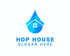 Blue Water House logo design