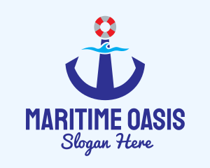 Maritime Anchor Wave logo