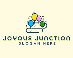 Birthday Celebration Balloon  logo