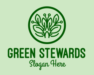 Green Park Plants  logo design