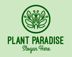 Green Park Plants  logo design