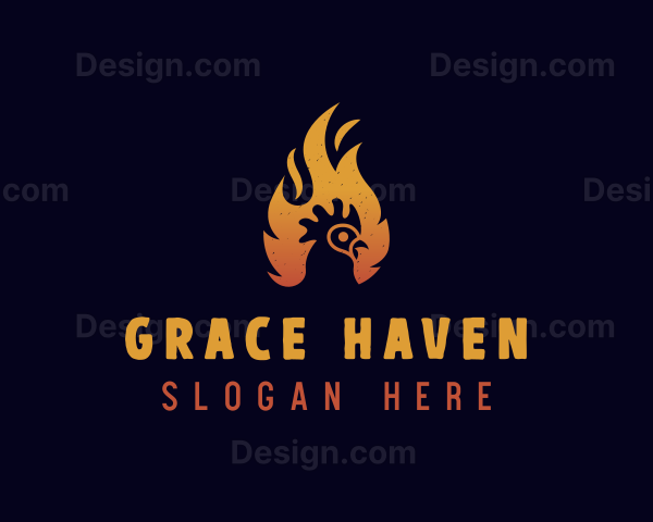 Chicken Flame Grill Logo
