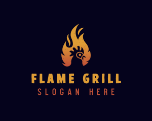 Chicken Flame Grill logo